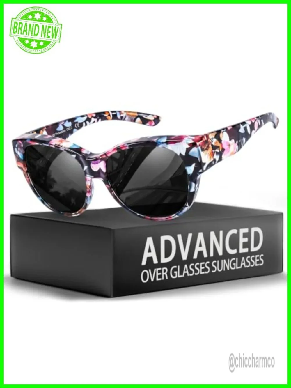 Polarized Fit Over Glasses Sunglasses UV400 Women Oversized